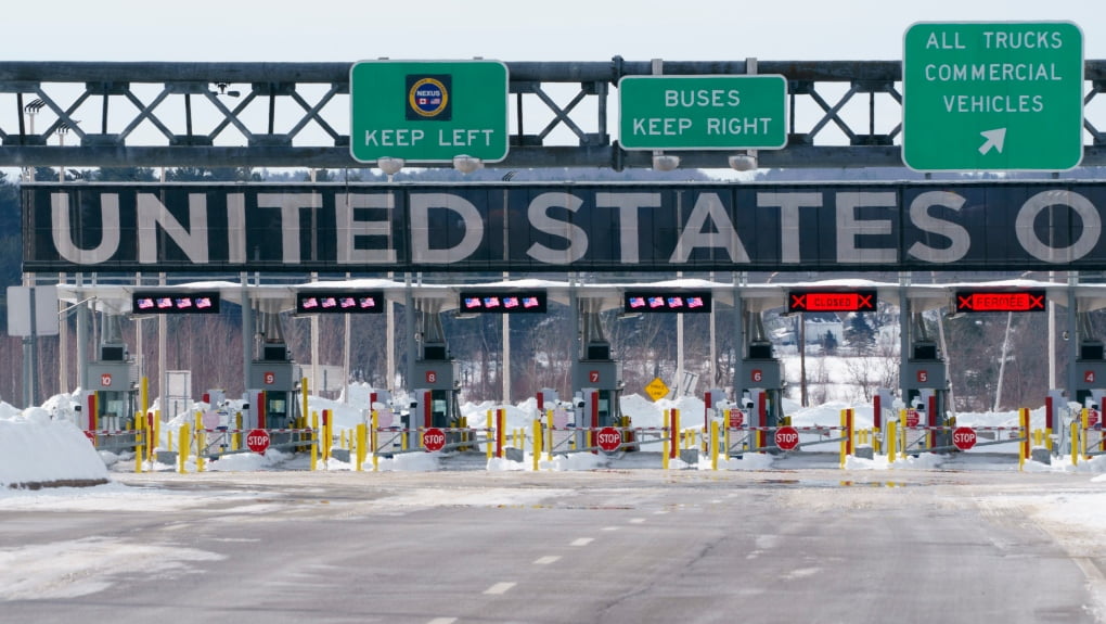 USA Automobile Border Lanes